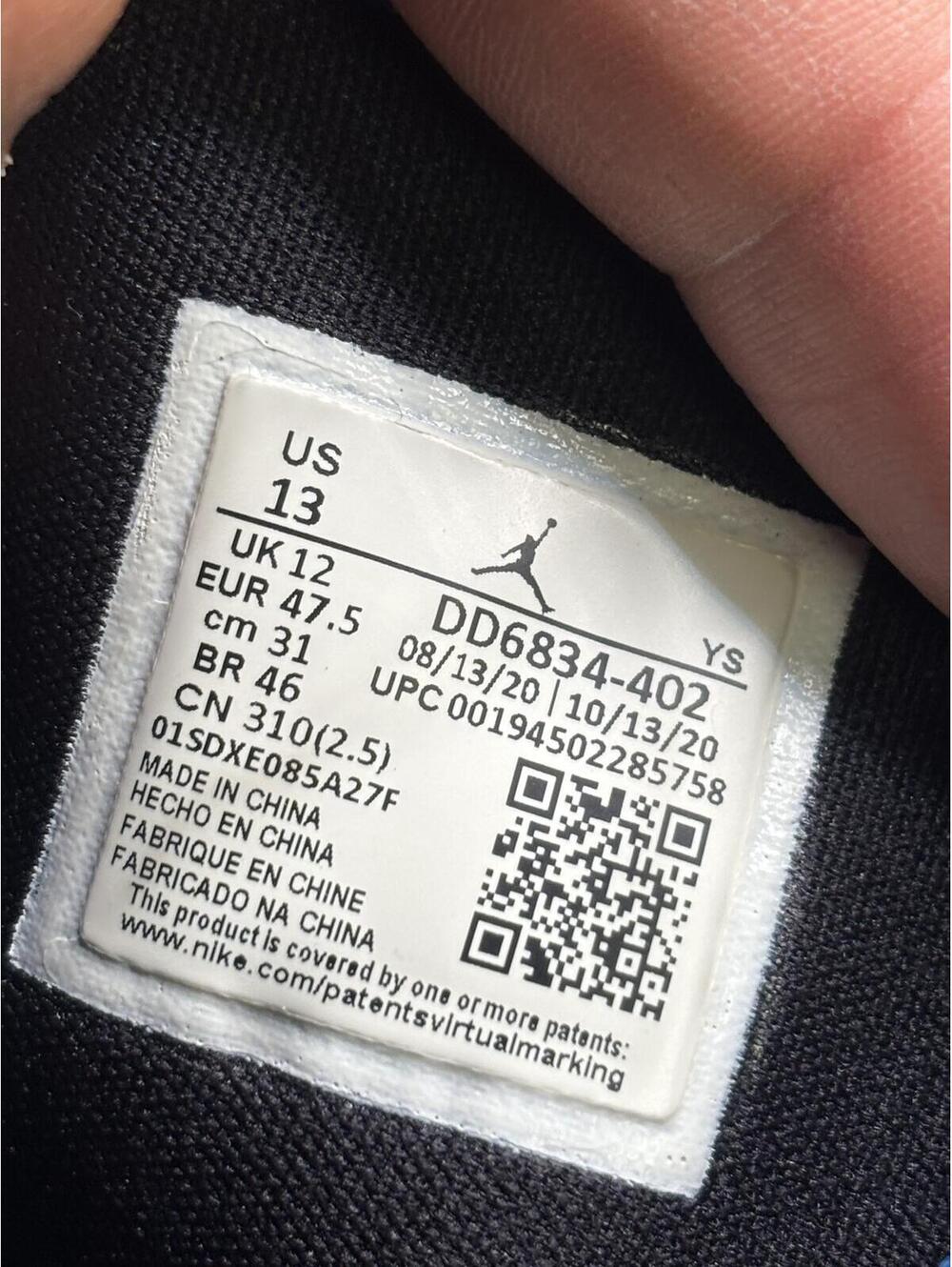 Air Jordan 1 mid signal blue - Picture 6 of 6